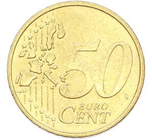 50 евроцентов 2002 года D Германия