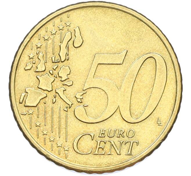 Монета 50 евроцентов 2002 года Австрия (Артикул: K12-79490) — Фото №2