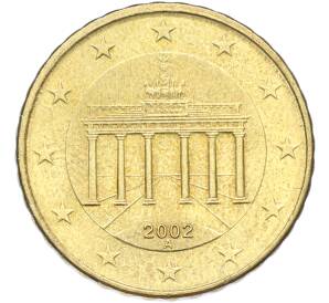 10 евроцентов 2002 года A Германия — Фото №1