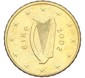 10 евроцентов 2002 года Ирландия — Фото №1