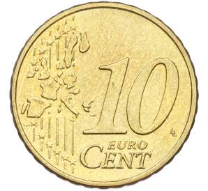 10 евроцентов 2002 года Ирландия — Фото №2