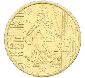 10 евроцентов 2000 года Франция — Фото №1