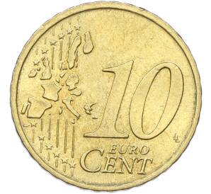 10 евроцентов 2002 года J Германия — Фото №2