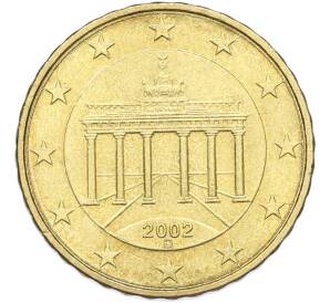 10 евроцентов 2002 года D Германия — Фото №1