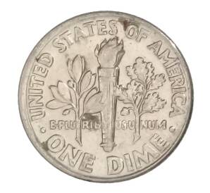 10 центов (1 дайм) 1995 года P США — Фото №2