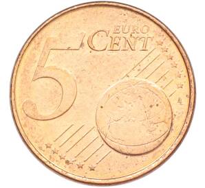 5 евроцентов 2001 года Нидерланды
