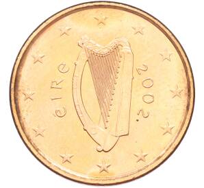 5 евроцентов 2002 года Ирландия