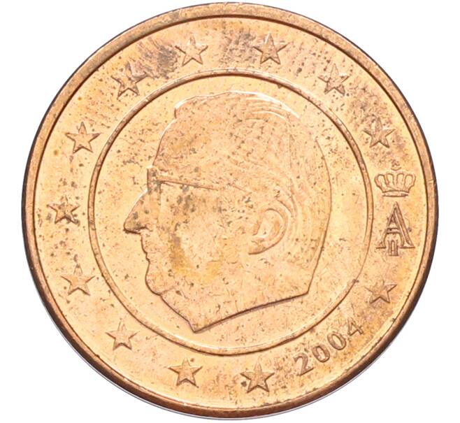 Монета 2 евроцента 2004 года Бельгия (Артикул: K12-79526) — Фото №1