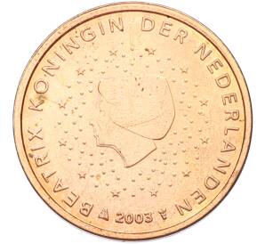 2 евроцента 2003 года Нидерланды