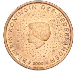 2 евроцента 2000 года Нидерланды
