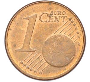 1 евроцент 2001 года Нидерланды