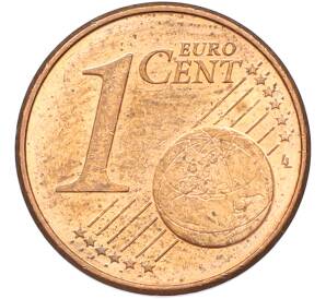 1 евроцент 2000 года Нидерланды