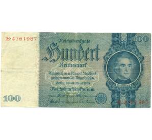 100 рейхсмарок 1935 года Германия — Фото №1