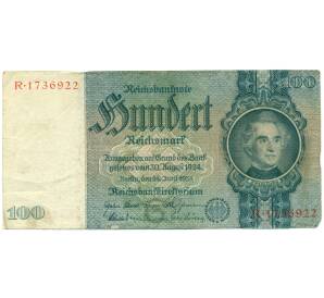 100 рейхсмарок 1935 года Германия — Фото №1