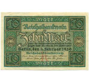 10 марок 1920 года Германия — Фото №1