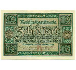 10 марок 1920 года Германия — Фото №1