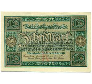 10 марок 1920 года Германия — Фото №1