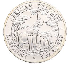 5000 квач 2003 года Замбия «Дикая природа Африки — Слоны» — Фото №1