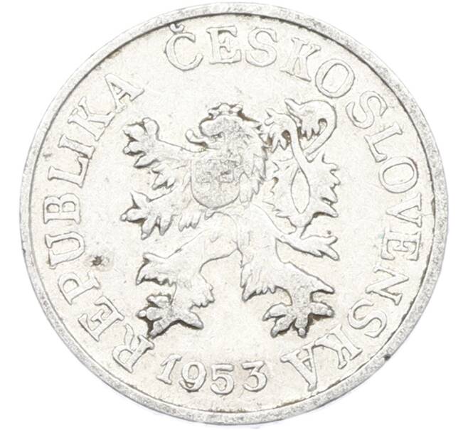 Монета 3 геллера 1953 года Чехословакия (Артикул: K12-79607) — Фото №1