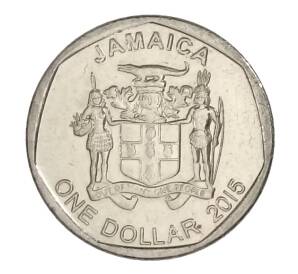 1 доллар 2015 года Ямайка