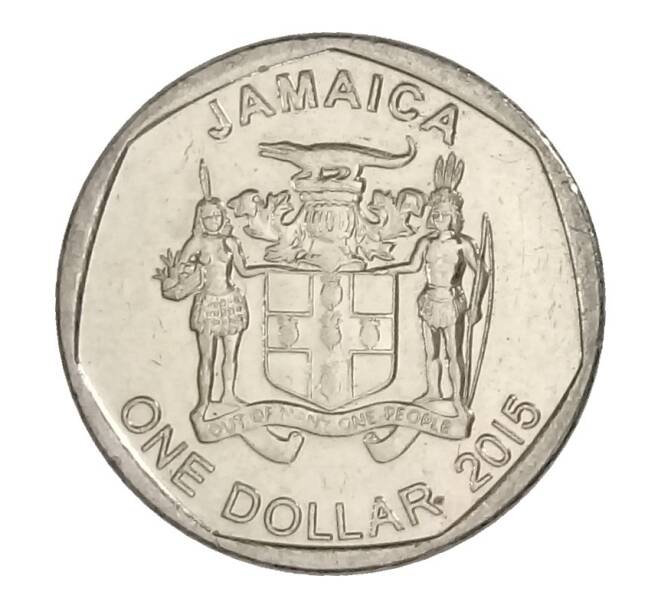 1 доллар 2015 года Ямайка
