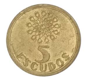 5 эскудо 1996 года Португалия — Фото №2
