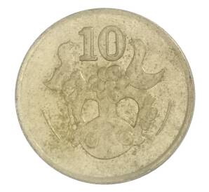 10 центов 1988 года Кипр — Фото №2