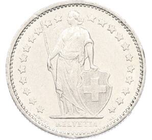 1/2 франка 1982 года Швейцария — Фото №2