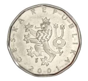 2 кроны 2001 года Чехия — Фото №1