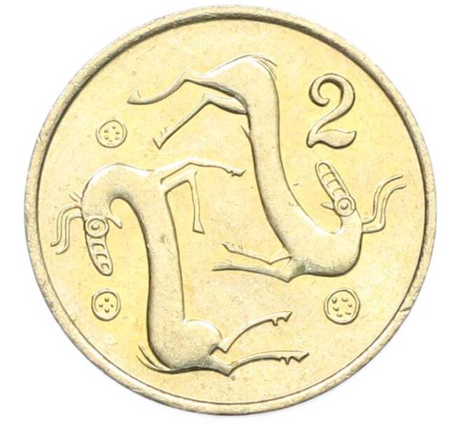 Монета 2 цента 1983 года Кипр (Артикул: K10-13541) — Фото №2
