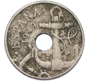 50 сентимо 1949 года Испания — Фото №1