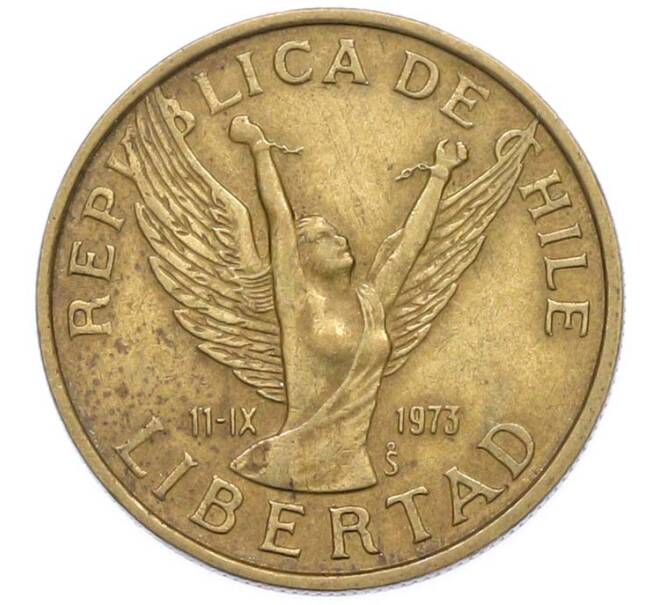 Монета 10 песо 1986 года Чили (Артикул: K10-13566) — Фото №2