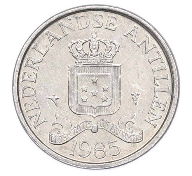 Монета 1 цент 1985 года Нидерландские Антильские острова (Артикул: K10-13586) — Фото №1