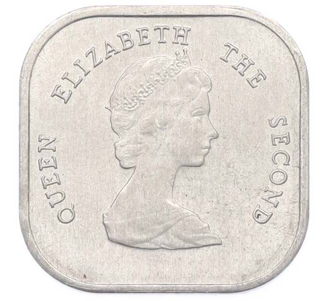 Монета 2 цента 1981 года Восточные Карибы (Артикул: K10-13611) — Фото №2