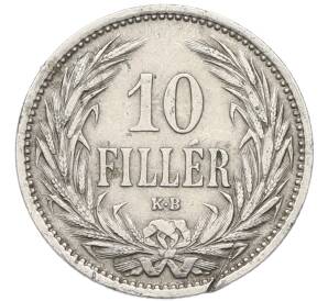 10 филлеров 1908 года Венгрия — Фото №2