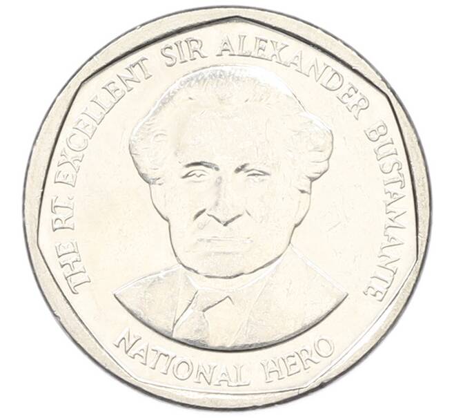 Монета 1 доллар 2008 года Ямайка (Артикул: K12-79989) — Фото №2