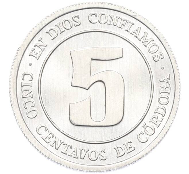 Монета 5 сентаво 1974 года Никарагуа (Артикул: K12-80007) — Фото №2