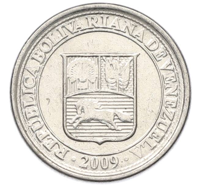 Монета 10 сентимо 2009 года Венесуэла (Артикул: K12-80021) — Фото №2