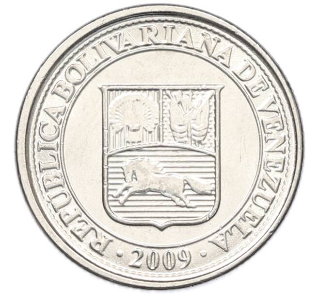 Монета 10 сентимо 2009 года Венесуэла (Артикул: K12-80022) — Фото №2