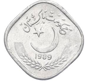 5 пайс 1989 года Пакистан — Фото №1