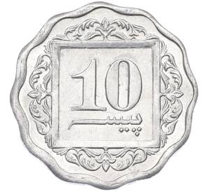 10 пайс 1990 года Пакистан — Фото №2