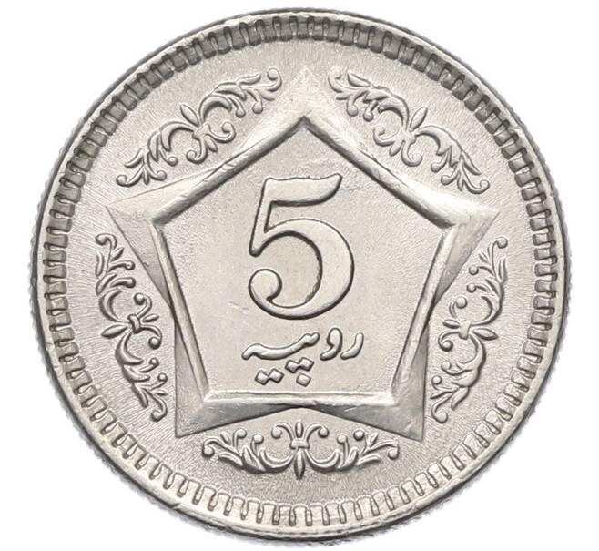 Монета 5 рупий 2003 года Пакистан (Передатировка 2002/2003) (Артикул: K12-80102) — Фото №1