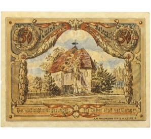 50 пфеннигов 1921 года Германия — город Йесниц (Нотгельд) — Фото №1