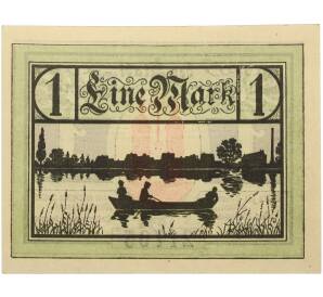 1 марка 1921 года Германия — город Йесниц (Нотгельд) — Фото №2