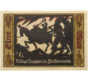 1 марка 1921 года Германия — город Фюрстенвальде-Шпрее (Нотгельд) — Фото №1