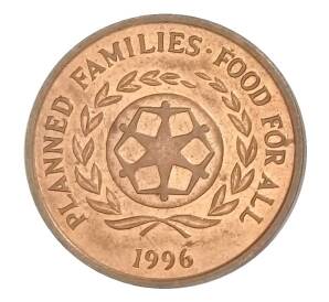 2 сенити 1996 года Тонга — ФАО — Фото №1