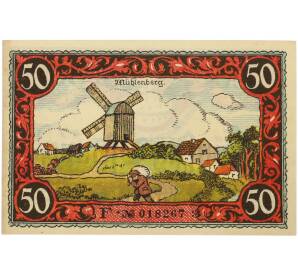 50 пфеннигов 1921 года Германия — город Фризак (Нотгельд) — Фото №1