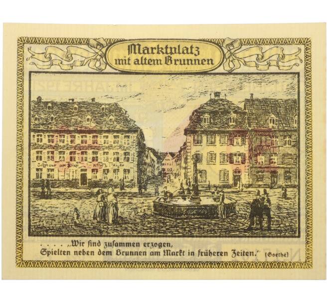 Банкнота 50 пфеннигов 1921 года Германия — город Эммендинген (Нотгельд) (Артикул: K10-13679) — Фото №1