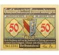 Банкнота 50 пфеннигов 1921 года Германия — город Эммендинген (Нотгельд) (Артикул: K10-13682) — Фото №2