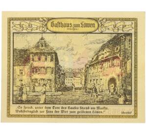 50 пфеннигов 1921 года Германия — город Эммендинген (Нотгельд) — Фото №1